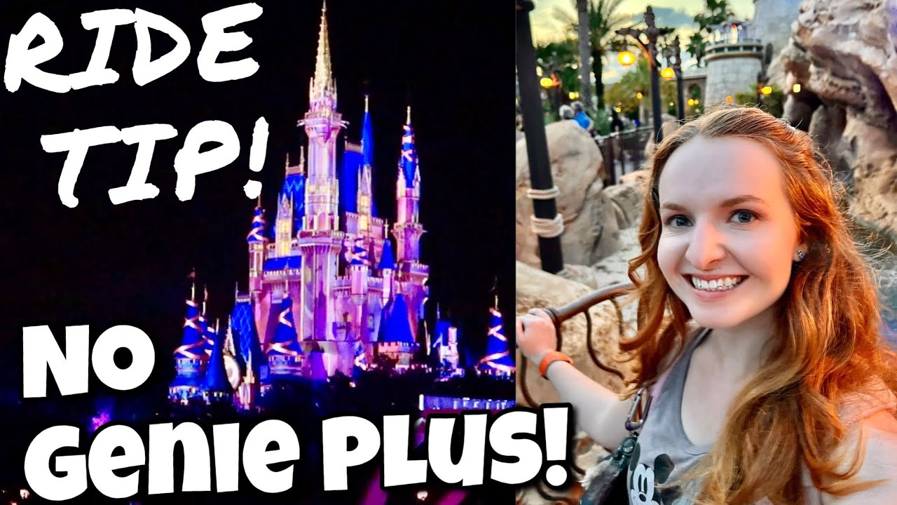 How to ride rides with no wait WITHOUT Genie Plus at Disney World! Magic Kingdom Vlog YouTube