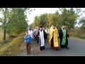 Крестний Ход з Тереблянського монастиря до мощей преп. Іова Угольскаго. 2016 р