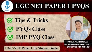 UGC NET Paper 1 - PYQs Class 6 | Most Probably Questions UGC-NET 2026