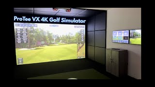 Protee Vx 4k Golf Simulator Installation