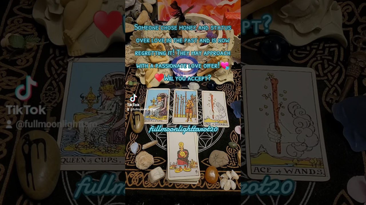 Someone who chose money and status over love may be coming back with a passionate love offer!💘♥️