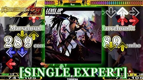 【DDR A20】 LEVEL UP [SINGLE EXPERT] 譜面確認＋クラップ