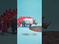 100 लोग vs Rhino 😱 फिर भी नहीं हिला गैंडा? 🦏💥 #shorts #facts