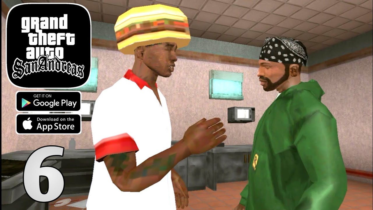 Grand Theft Auto : San Andreas Gameplay Walkthrough Part 6 (Android,IOS ...