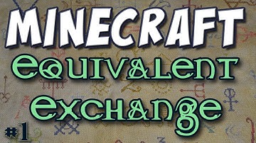 Minecraft - Mod Spotlight - Equivalent Exchange Part 1 (512 Cobblestone = 1 Diamond)
