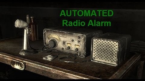 Fallout 4 : Automated Radio Alarm - Location