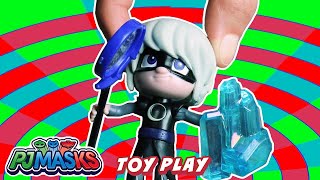 moon crystal crisis pj masks toy play video for kids