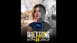 Halftone Effect in Photoshop – Beginner Tutorial 2026 #photoshop #graphicdesign