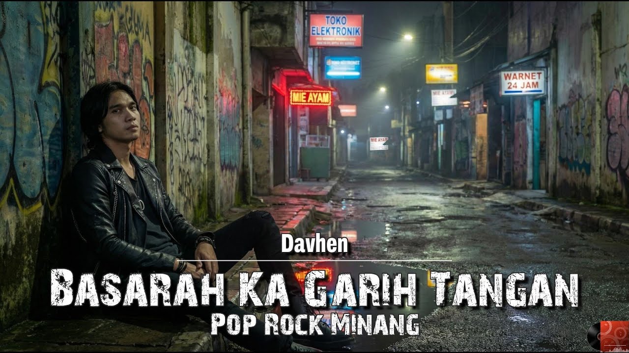 Basarah Ka Garih Tangan - Fauzana | POP ROCK MINANG LYRIC VIDEO (By Davhen)
