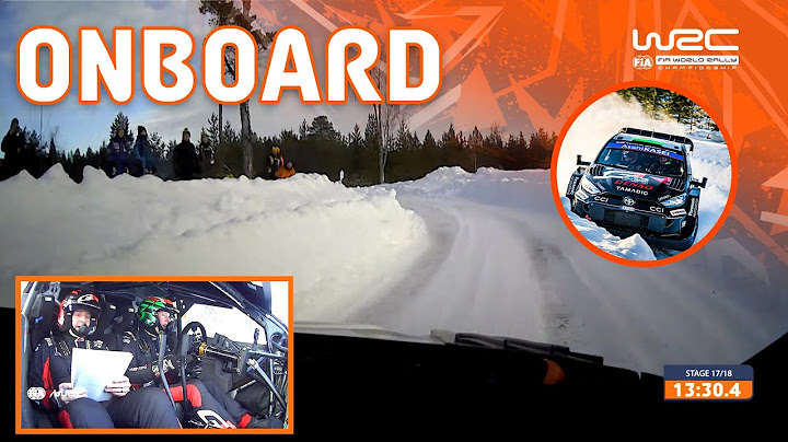 FULL ONBOARD - SS17 Evans/Martin | WRC Rally Sweden 2025