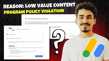 Fix Low Value Content & Policy Violation in Google AdSense | Get AdSense Approval 2025