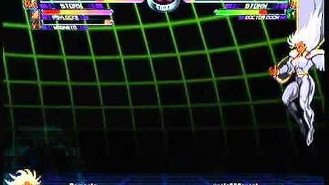 MvC2 Online (360): Brett (MSP) vs useleSSSavant (Storm/Strid/Doom) 63 .:1.12.11:.