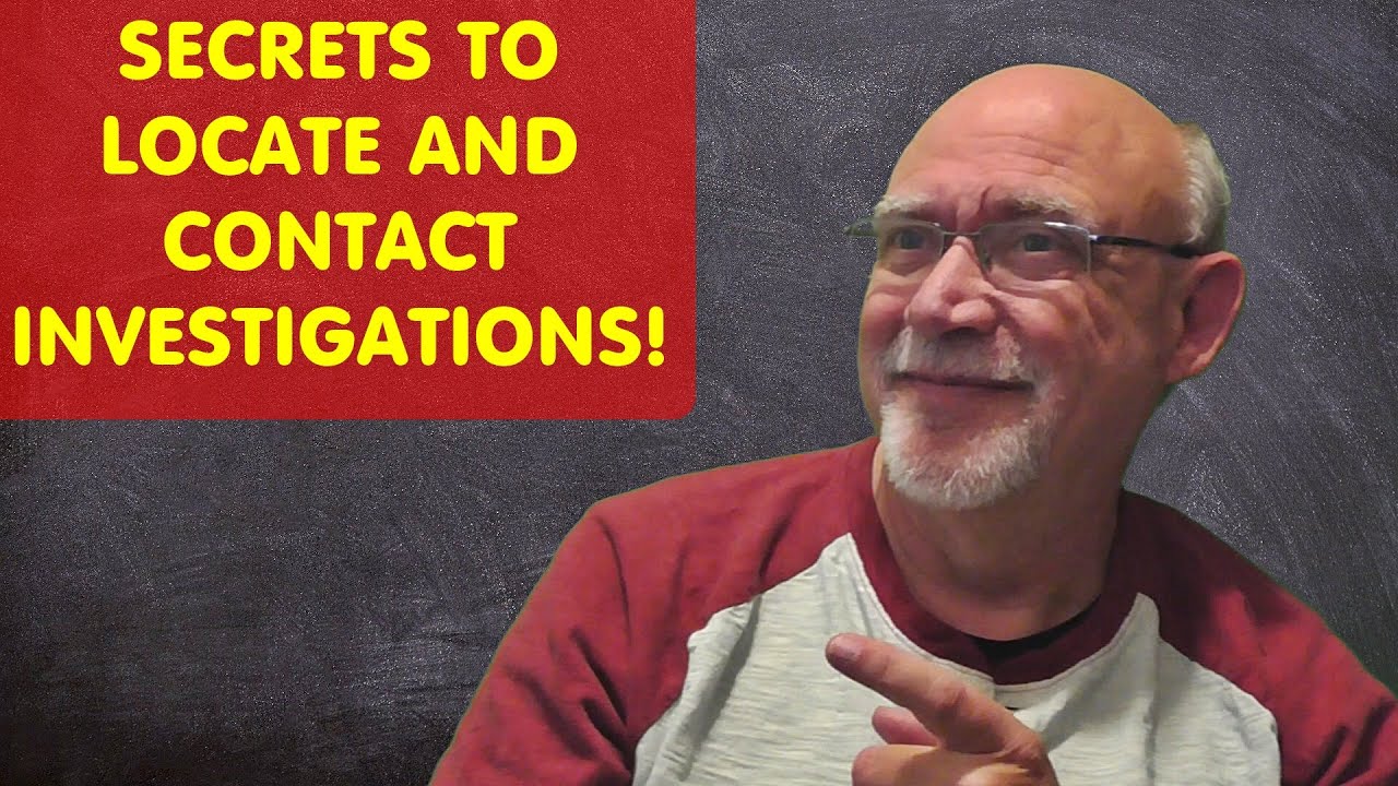 Private Investigator Locates and Contact Investigations-Private Investigator Training Books & Video