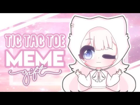 Tic Tac Toe Meme・Gift for {•Pastel Cookie•}