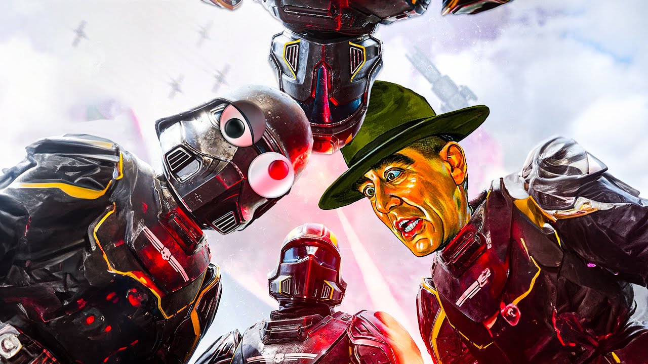 Командир встречает сержанта-инструктора в Helldivers 2 (YOLO)