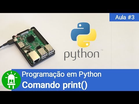 Curso de Python - Comando print() - Aula #3