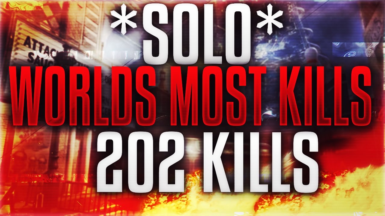 *SOLO* WORLD'S FIRST 200+ IN MWR WORLD'S MOST KILLS SOLO IN MWR !!!!!!