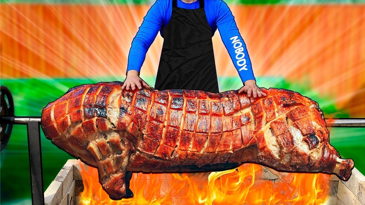 Recette de cochon énorme de 100 kg | Cuisiner et manger du gros cochon par VANZAI CUISINE