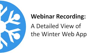 Winter Web App - Detailed Webinar screenshot 5