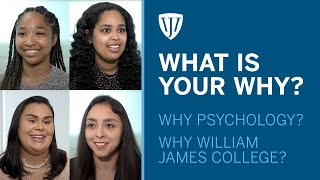 What is your why? Why Psychology? Why William James? #WhyWJC