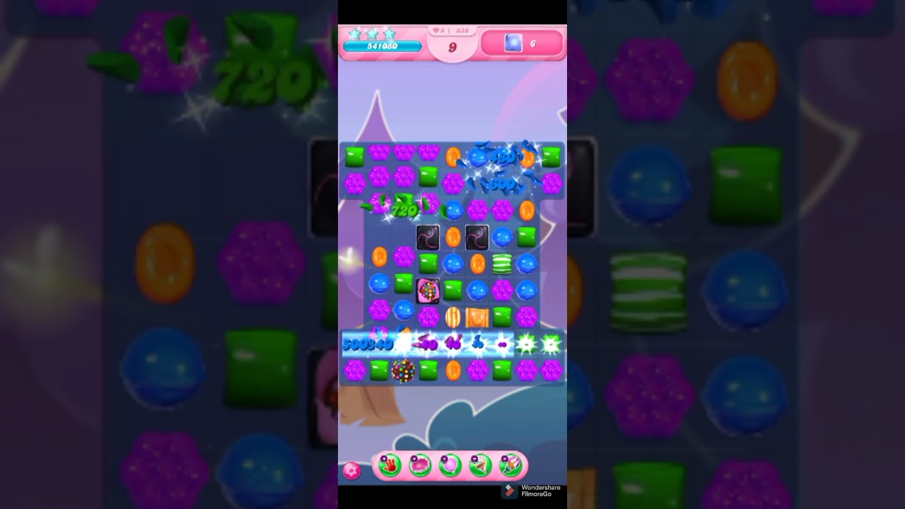 Candy Crush Saga level 838, Candy crush, Mobile game, Happy gaming