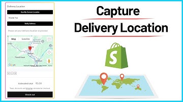 Shopify Map Integration | Let Customers Select Delivery Location Before Checkout