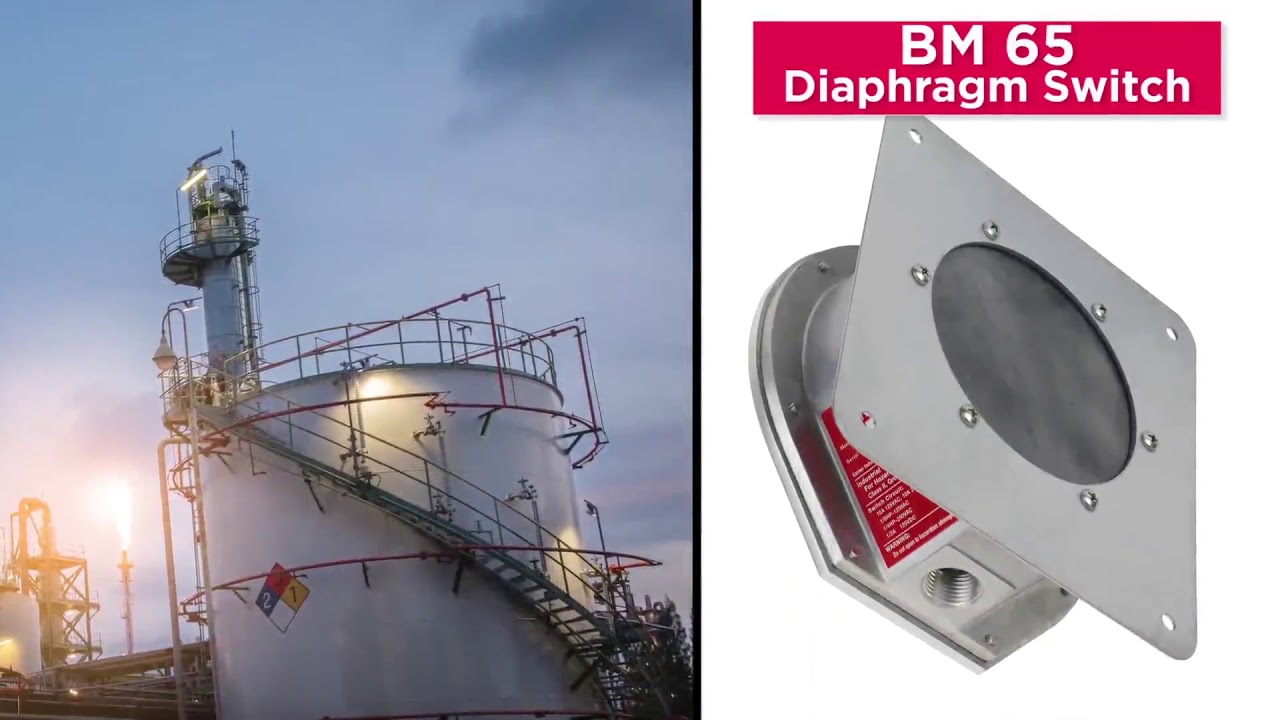 Diaphragm Switch Prevents Silo Overflows - YouTube