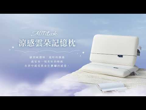 【MIT iLOOK】 護頸慢回彈ONE雲朵記憶枕