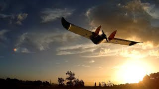 Arduplane auto-takeoff and auto-land test
