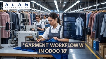 Odoo 18 Manufacturing Workflow for Garment Industry | Complete ERP Demo