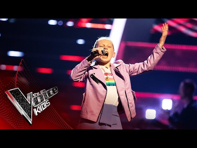 Ruby M Performs 'Shut Up And Dance' | Blind Auditions | The Voice Kids UK 2020 class=