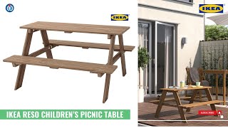 Ikea Reso Children's Picnic Table Review
