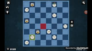 I played winter checkers