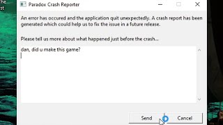 When The Crash Reporter Crashes