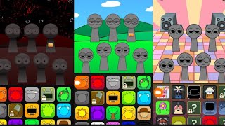 Sprunki Games, Horror Sprunki and Happy Spunki and Mixed Sprunki #sprunki #sprunkigameplay