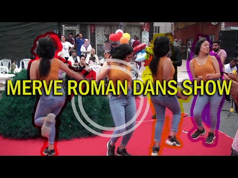 Merve'den Ritmik Roman Show- Romangirl dance-Çerkezköy Roman Düğünleri-25.06.2022 (c) Okaymedyatv