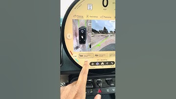 How to use Self-Parking feature on MINI #mini #autonomousdriving #2025 #demonstration￼