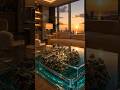 Built a Floating Luxury island Inside a Table #shorts #epoxy #timelapse #building #transformation