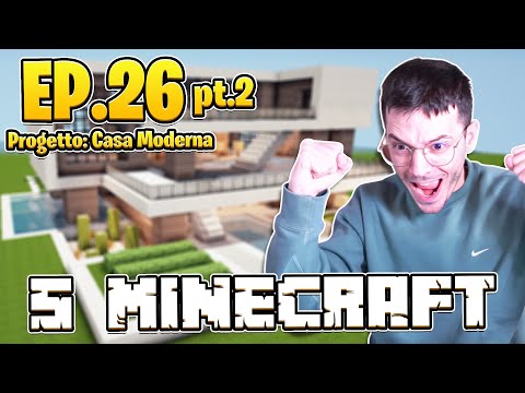 PROGETTO: Casa Moderna (Parte 2) Sminecraft ep.26! Minecraft ITA #minecraft #minecraftita