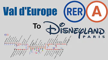 Quel RER va à Disney ?