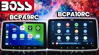 Boss BCPA9RC 9' & Boss BCPA10RC 10'  Floating Display, Apple Carplay & Android Auto