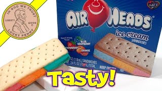 AirHeads Ice Cream Sandwiches - 3 Flavors In One!