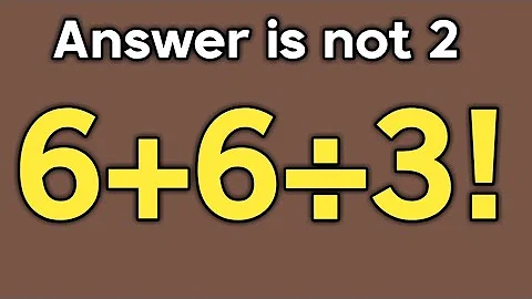 6 + 6 ÷ 3! = ❓ / Can you solve this simple math question / PEMDAS rules question
