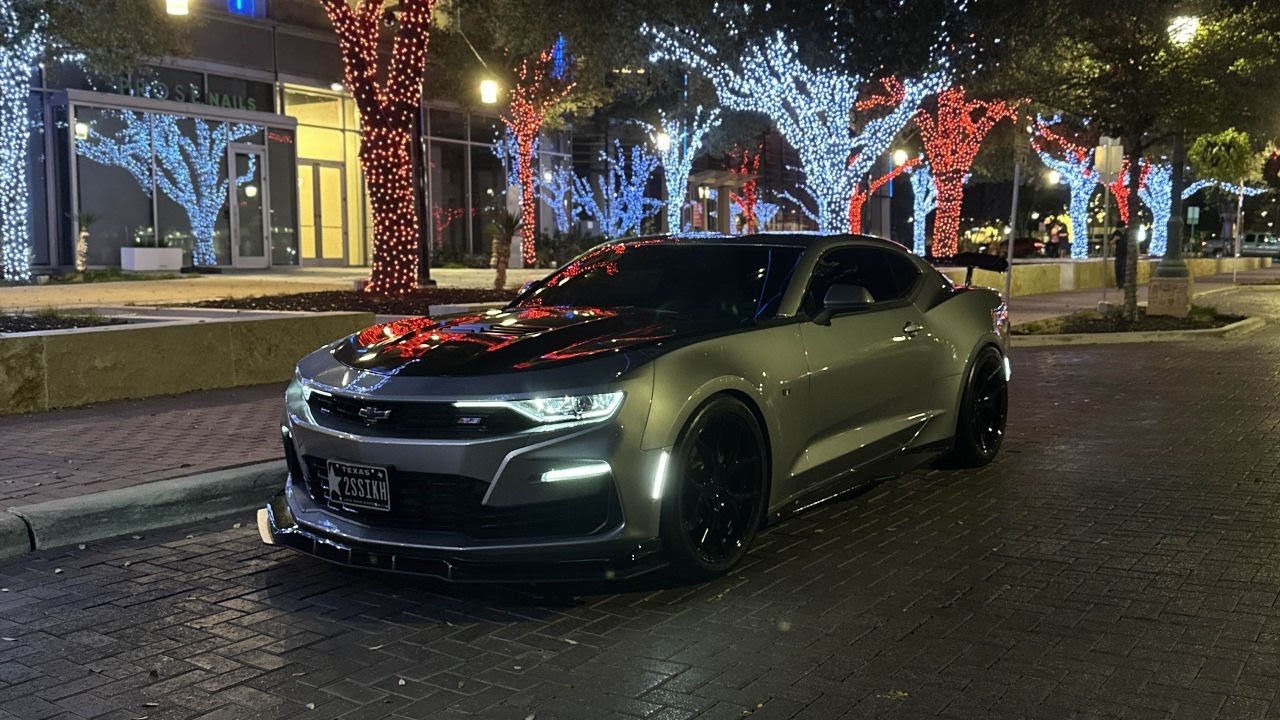 POV DRIVE IN DOWNTOWN SAN ANTONIO - CAMARO 2SS