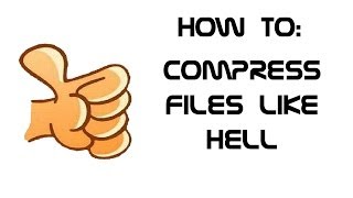 How to compress files smaller than WinRAR (Shrink file sizes)