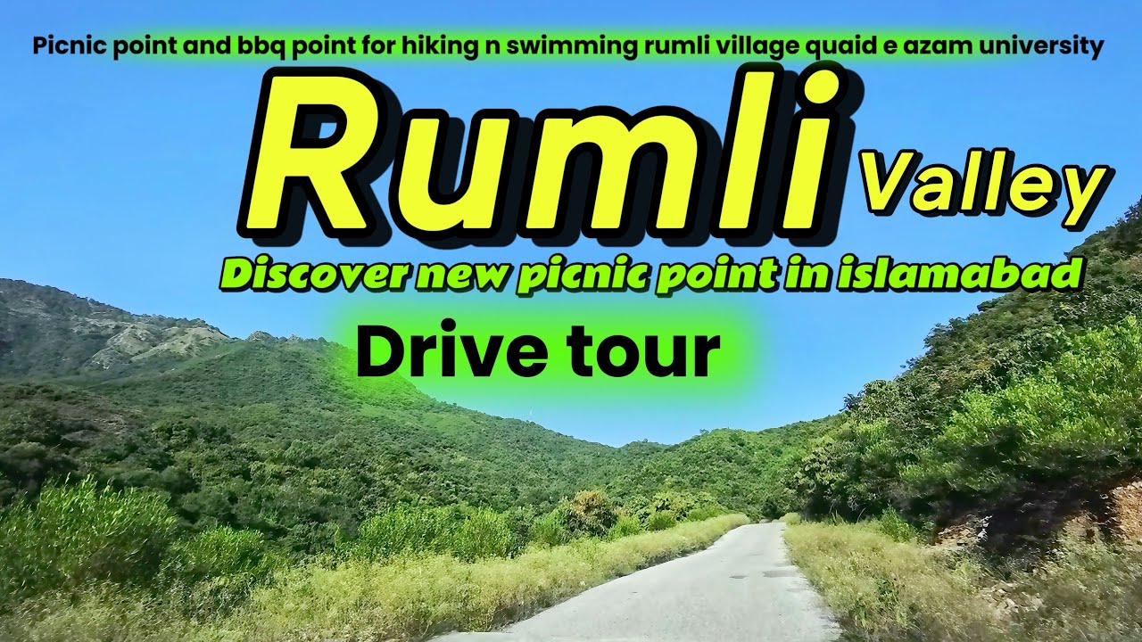 Rumli village | quad_e_azam university | place to visit islamabad | new hicking point in islamabad |