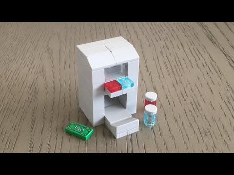 Mini LEGO Vending Machine With 2 Options! Full Tutorial