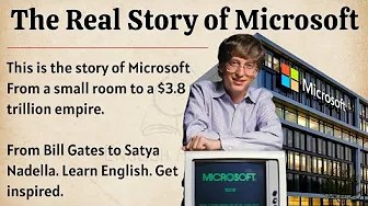 The Success Story of Microsoft || Learn English Through Story Level 2 🔥 || Improve Your English ✅️ 