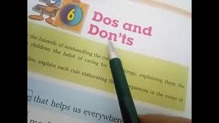 Class 2nd Computer Lesson 6 Dos And Don'ts