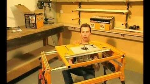Triton TRA001 1/2" Precision Router Product Demonstration